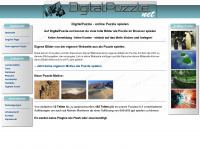 digitalpuzzle.net Webseite Vorschau