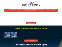 benniehomma.nl Webseite Vorschau