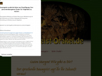 baumgeist-orakel.de Webseite Vorschau