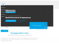 votruba-musik.at Webseite Vorschau
