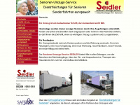 seniorenservice60plus.de Webseite Vorschau