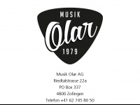 musicolar.ch Webseite Vorschau
