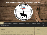 reiterverein-vorhelm.de Webseite Vorschau