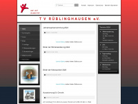 tv-rueblinghausen.de Webseite Vorschau