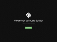 rubic-solution.de Webseite Vorschau