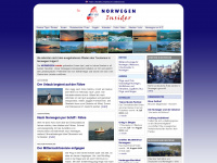 norwegen-insider.de Webseite Vorschau