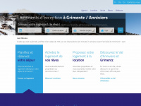 grimentz-location.ch Webseite Vorschau