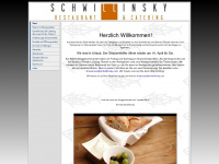 schwillinsky.com Webseite Vorschau