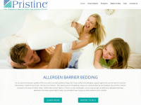 pristinefabrics.com Webseite Vorschau