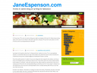 janeespenson.com Webseite Vorschau