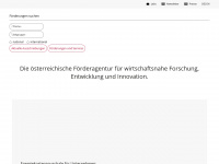 ffg.at Webseite Vorschau