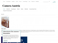 camera-austria.at Webseite Vorschau