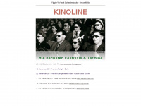 kinoline.de Webseite Vorschau