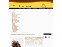 coffeediscounter.eu Webseite Vorschau