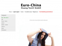 eurochina.fashion123.de Webseite Vorschau