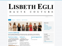 couture-lisbeth-egli.ch Webseite Vorschau