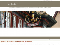 karlbacher.info Webseite Vorschau