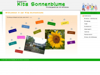 kita-sonnenblume.de Webseite Vorschau