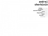 sherbinin-art.de Webseite Vorschau