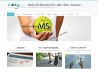 multiple-sklerose-mainspessart.de Webseite Vorschau