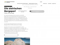 steiermark.bergfuehrer.at Webseite Vorschau