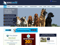 dogzonline.com.au Webseite Vorschau