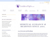 goddessflight.com Webseite Vorschau
