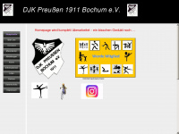 djk-preussen11-bochum.de Webseite Vorschau