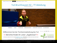 tt-bruchhausen.de Webseite Vorschau