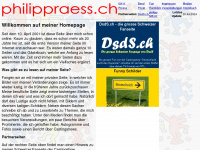 philippraess.ch Webseite Vorschau