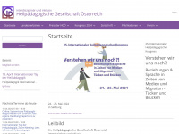 heilpaedagogik.at Webseite Vorschau