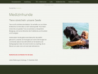 medizinhunde.ch Webseite Vorschau