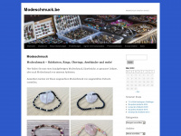 modeschmuck.be Webseite Vorschau