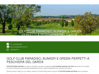 golfclubparadiso.it Webseite Vorschau
