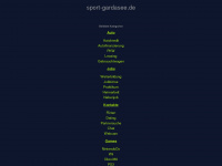 sport-gardasee.de Webseite Vorschau
