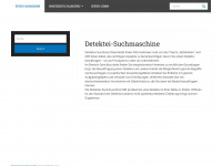 detektei-suchmaschine.de Webseite Vorschau
