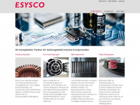 esysco.ch Webseite Vorschau