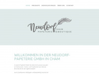 neudorf-papeterie.ch Webseite Vorschau