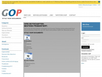 gop.ch Webseite Vorschau