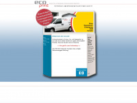 eco-print.ch Webseite Vorschau