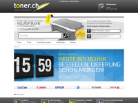 toner.ch Webseite Vorschau