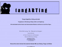 tangarting.de Webseite Vorschau