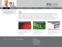 diatools.ch Webseite Vorschau