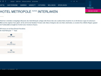 metropole-interlaken.ch Webseite Vorschau