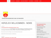 schwandenbrienz.ch Webseite Vorschau