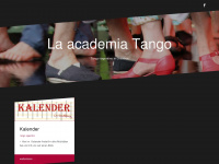 la-academia-tango.net Webseite Vorschau