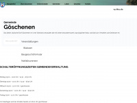 goeschenen.ch Webseite Vorschau