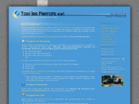 taxilespierrots.ch Webseite Vorschau