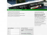 regiobus.ch Webseite Vorschau