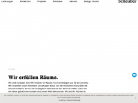 scheuberag.ch Webseite Vorschau